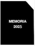 Memoria 2025